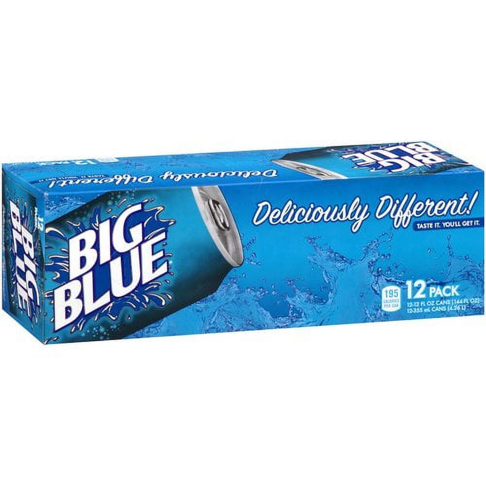 Big Red Big Blue Soda, 12 Fl. Oz., 12 Count
