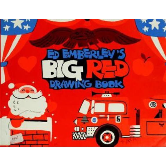 Pre-Owned Ed Emberley's Big Red Drawing Book (Hardcover) 0316234346 9780316234344