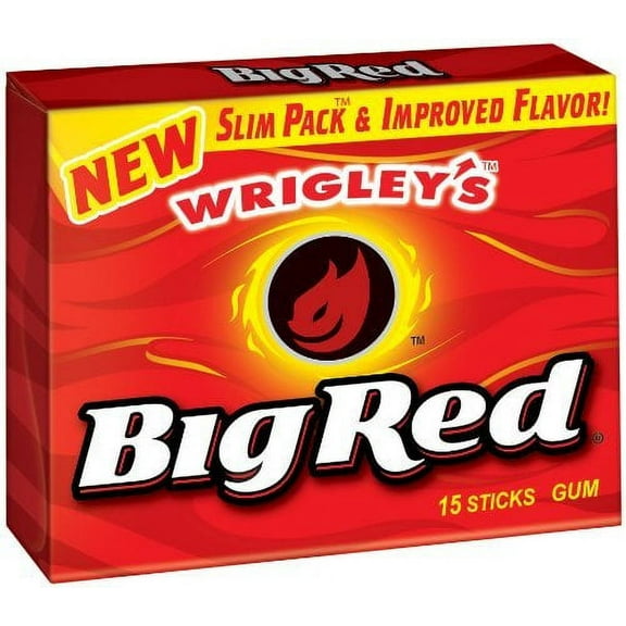 Big Red Gum Slim Pk (Pack of 18)