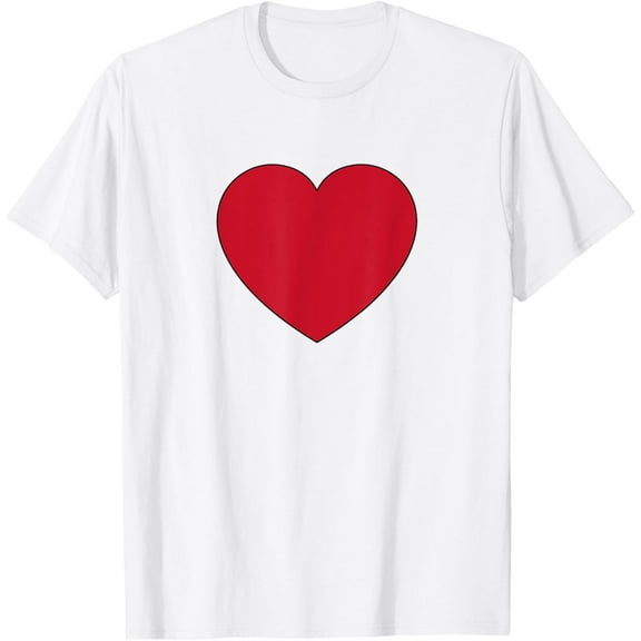 Big Red Heart Appreciation For Healthcare Workers T-Shirt