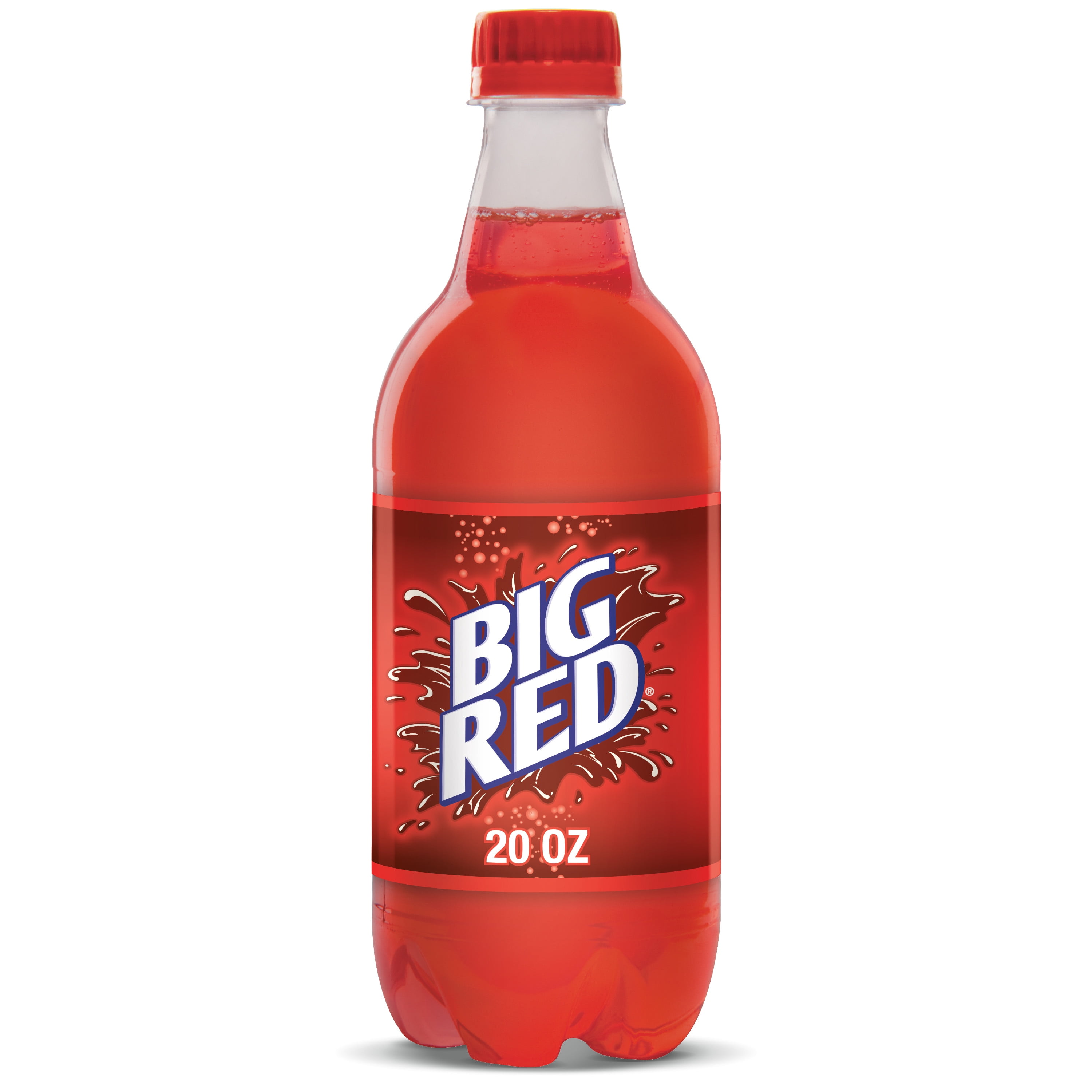 Big Red Low Sodium Cream Soda Pop, 20 Fl Oz Bottle