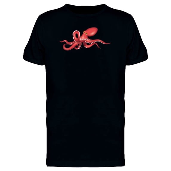 Big Red Octopus Tee Men's -Image by Shutterstock