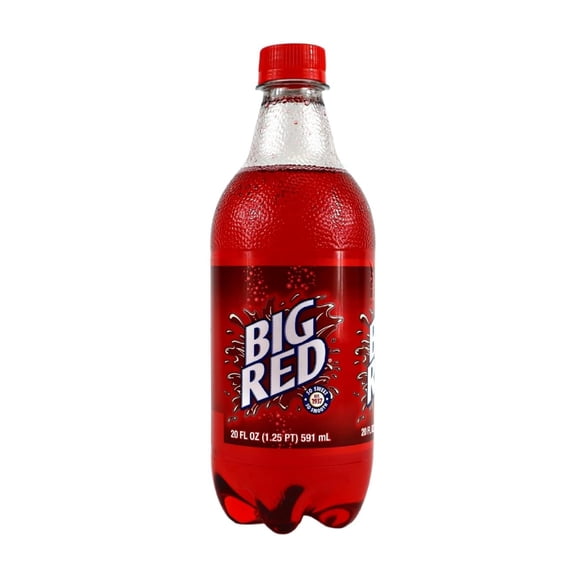 Big Red Soda 20 oz 24 Pack Bundle By DJWCB (Big Red)