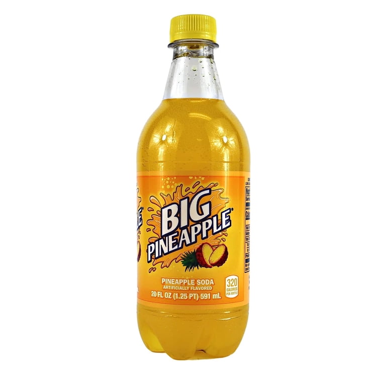 Big Red Zero Sugar Soda 20 oz, 24 Pack Bundle By Louisiana Pantry