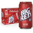thumbnail image 1 of Big Red Soda Pop, 12 fl oz, 18 Pack Cans, 1 of 1