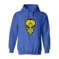 thumbnail image 1 of Big Retro Alien Head Hoodie Men -Image by Shutterstock, Male 3X-Large, 1 of 4