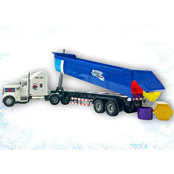 Big Rig Heavy Duty Tractor Trailer Transport Series Dump Truck