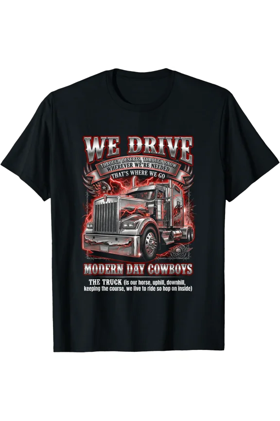 Big Rig Semi Truck Driver T-Shirt