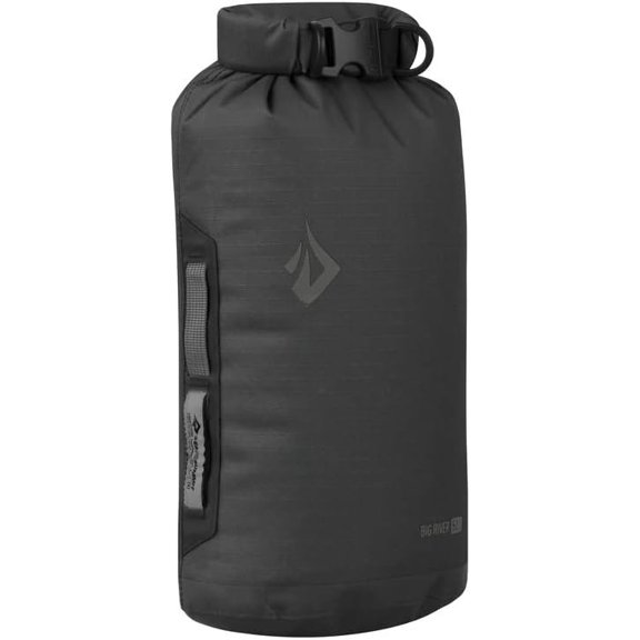 Big River Dry Bag, Heavy-Duty Dry Srage, 5 Liter, Jet Black