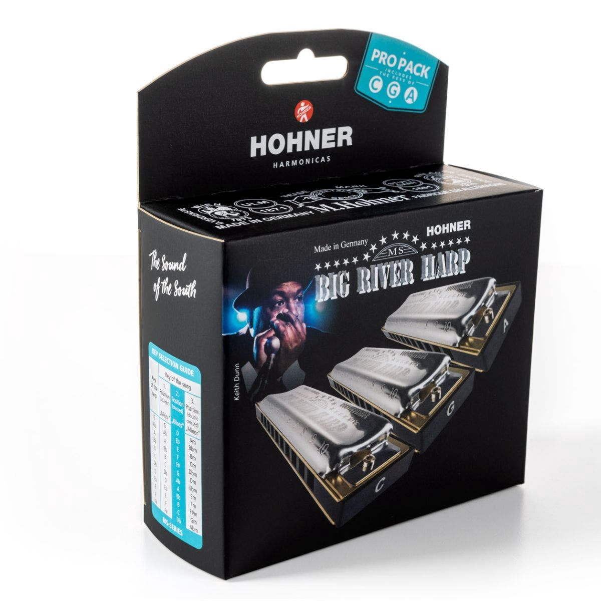 Hohner Big River Harp ProPack C-G-A