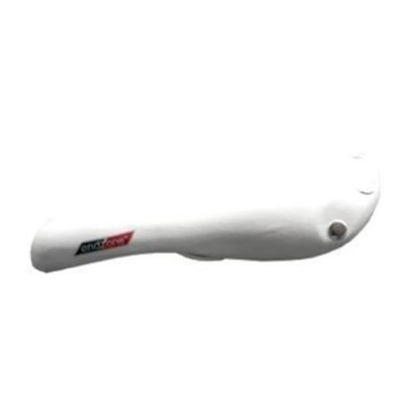DUO Bicycle Parts 57VL1221W Road Bike Saddle With Rivetes White