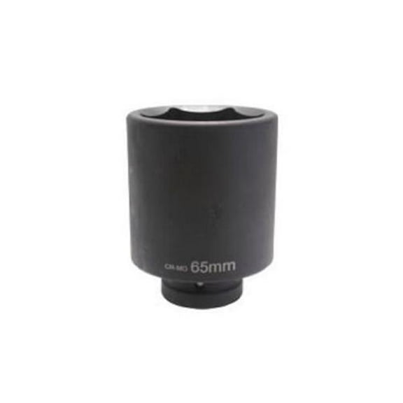 Big Roc Tools IDS165 65Mm- 1 in- Dr Cr-Mo Air Deep Impact Socket