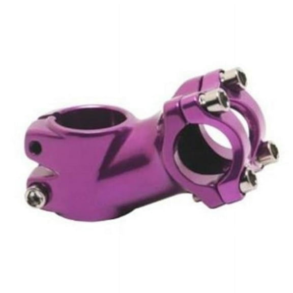Big Roc Tools 57SATB1102P New BMX Fixie Racer Alloy Handlebar Stem - Purple- 8 x 2 in.