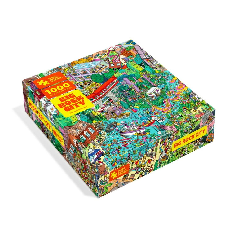 Big Rock City • 1000-Piece Jigsaw Puzzle from The Magic Puzzle