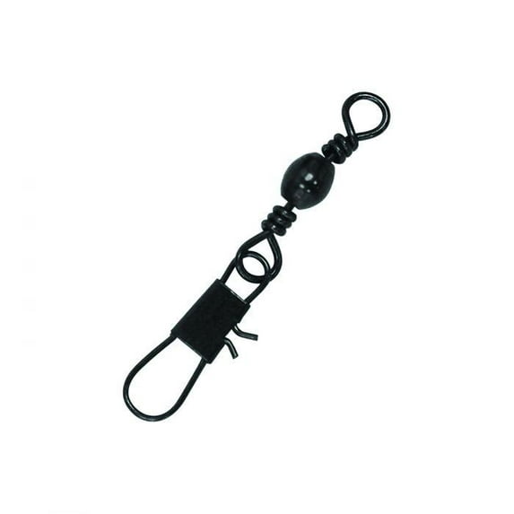 Big Rock Sports 245607 Eagle Claw Barrell Swivel - Black, Size 7 & Pack of 6