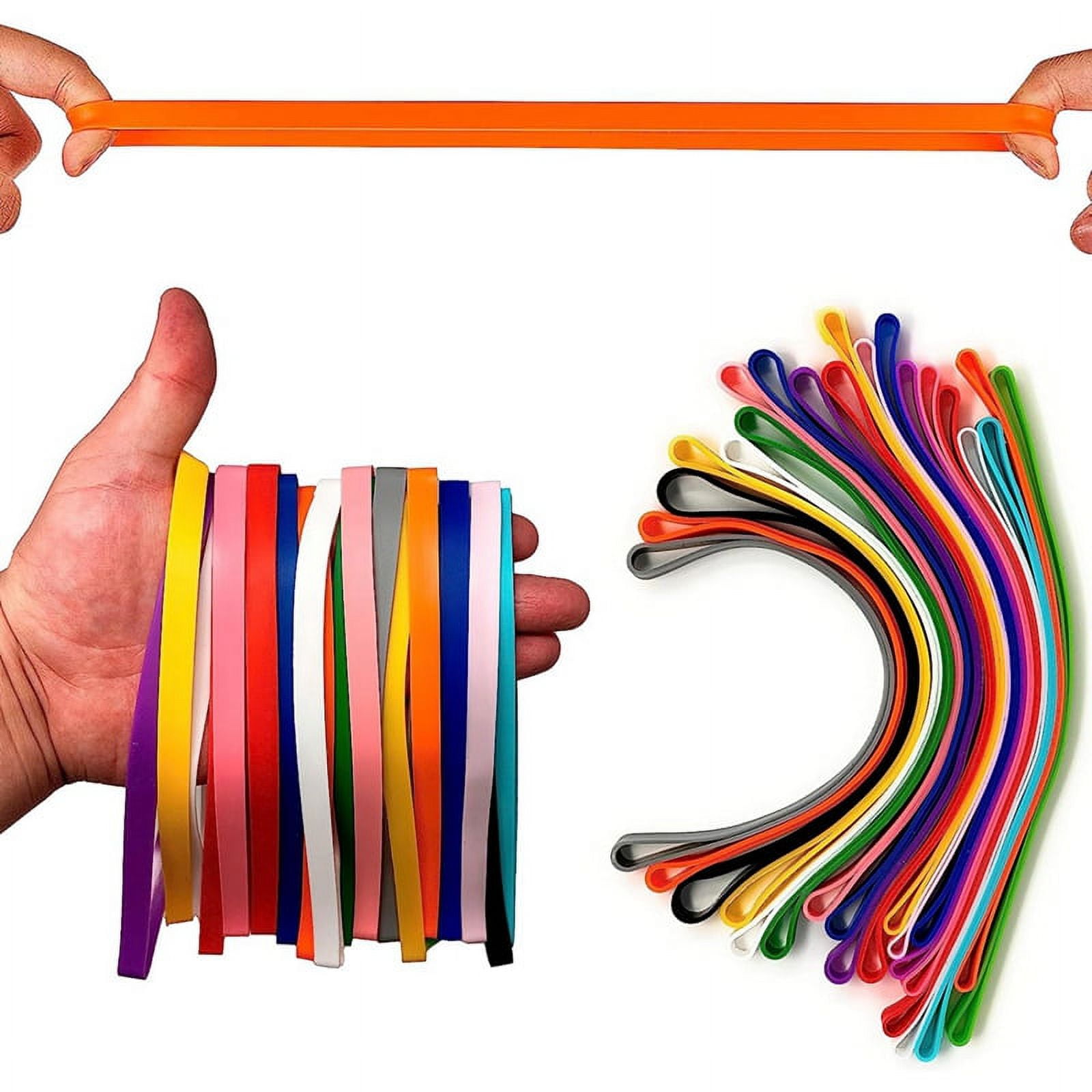 Big Rubber Bands Thick Rubber Bands Heavy Duty Wide Rubber Bands