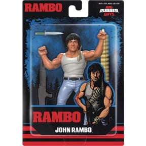 Big Rubber Guys John Rambo Bendable Figure