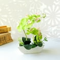 Big Sale! 1 Artificial Flower BoatShaped Wooden Basin with Two Forks