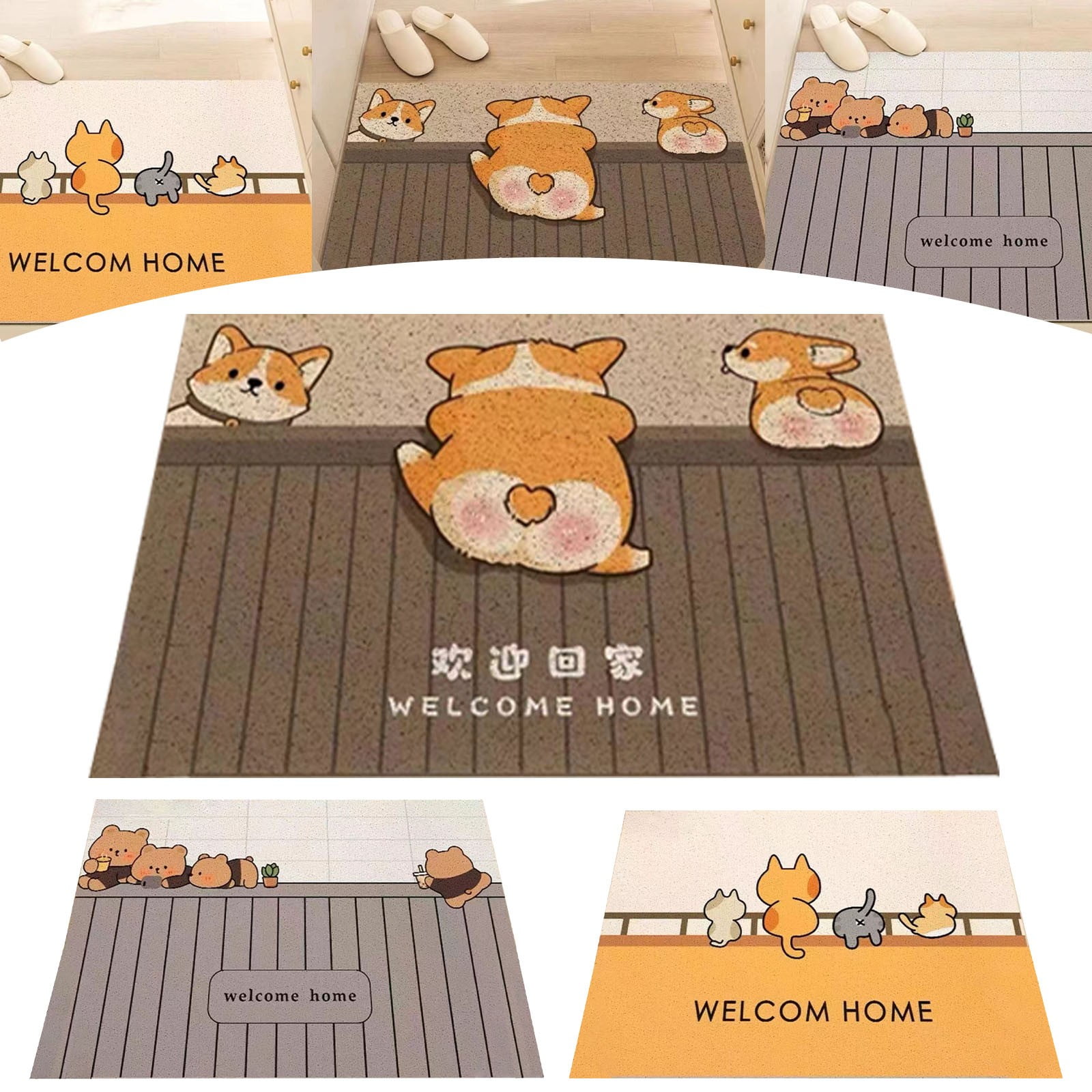 Big Sale! 1 Carpet Entryway Rugs for Indoor Outdoor Entrance Floor Door