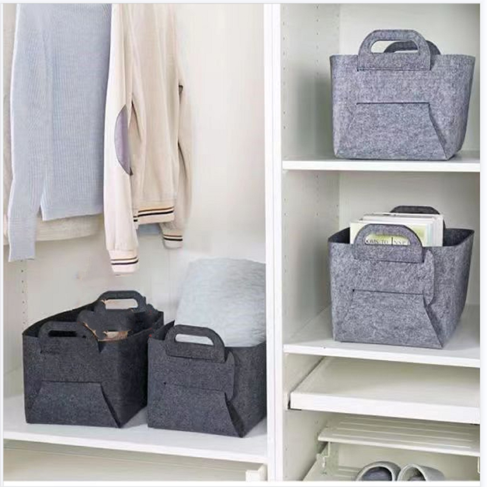 Big Sale! 1*Storage Basket Storage Basket Brown Small (18*13*11Cm