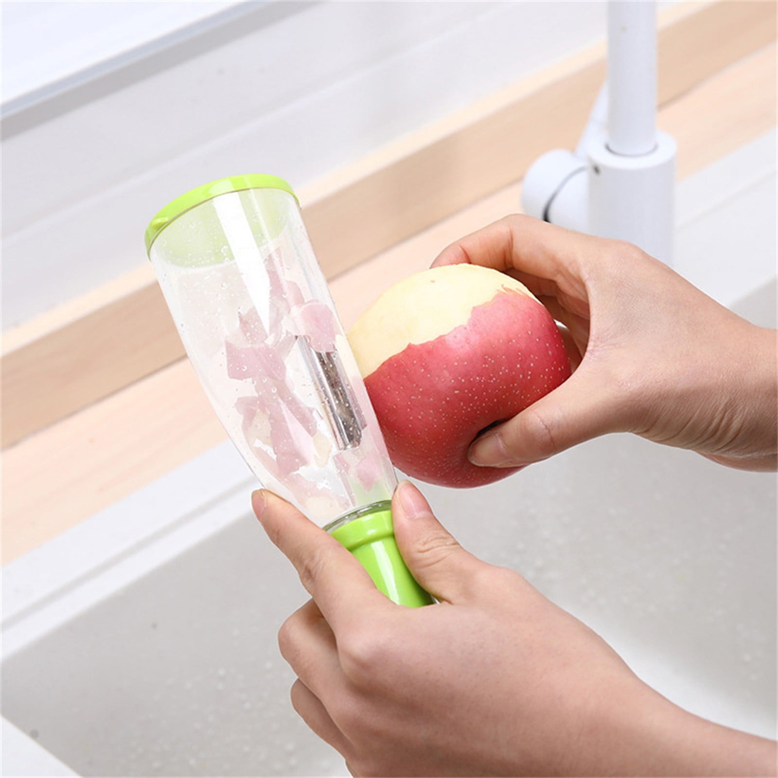 Big Sale! Alofun Paring Knife Storage Type Scraper Paring with Storage