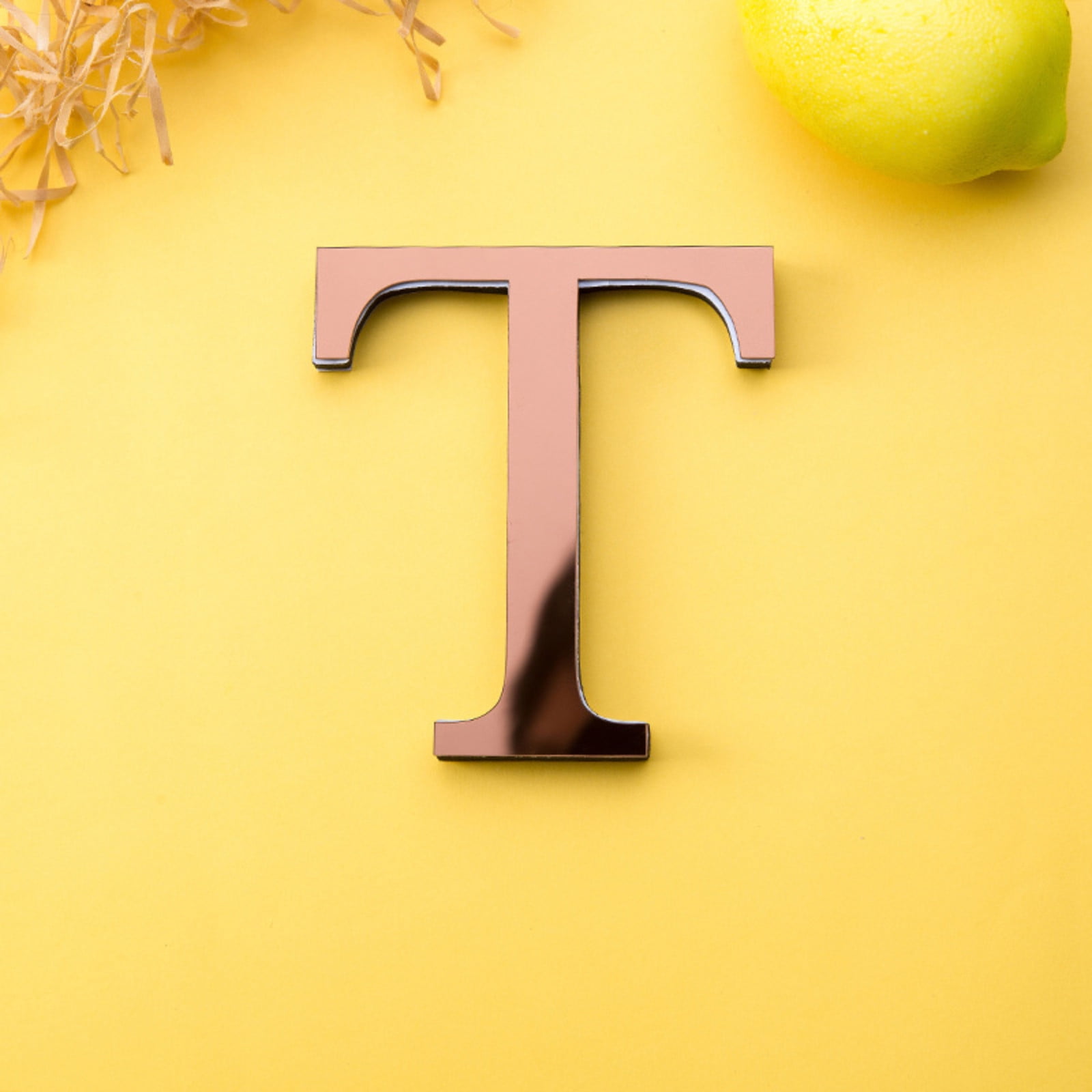 Big Sale! Alofun Wall Sticker 26 Letters Diy 3D Mirror Acrylic Wall