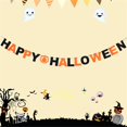 Big Sale!Auassia Hallowmas Banner Flag Garland Prop Party Halloween