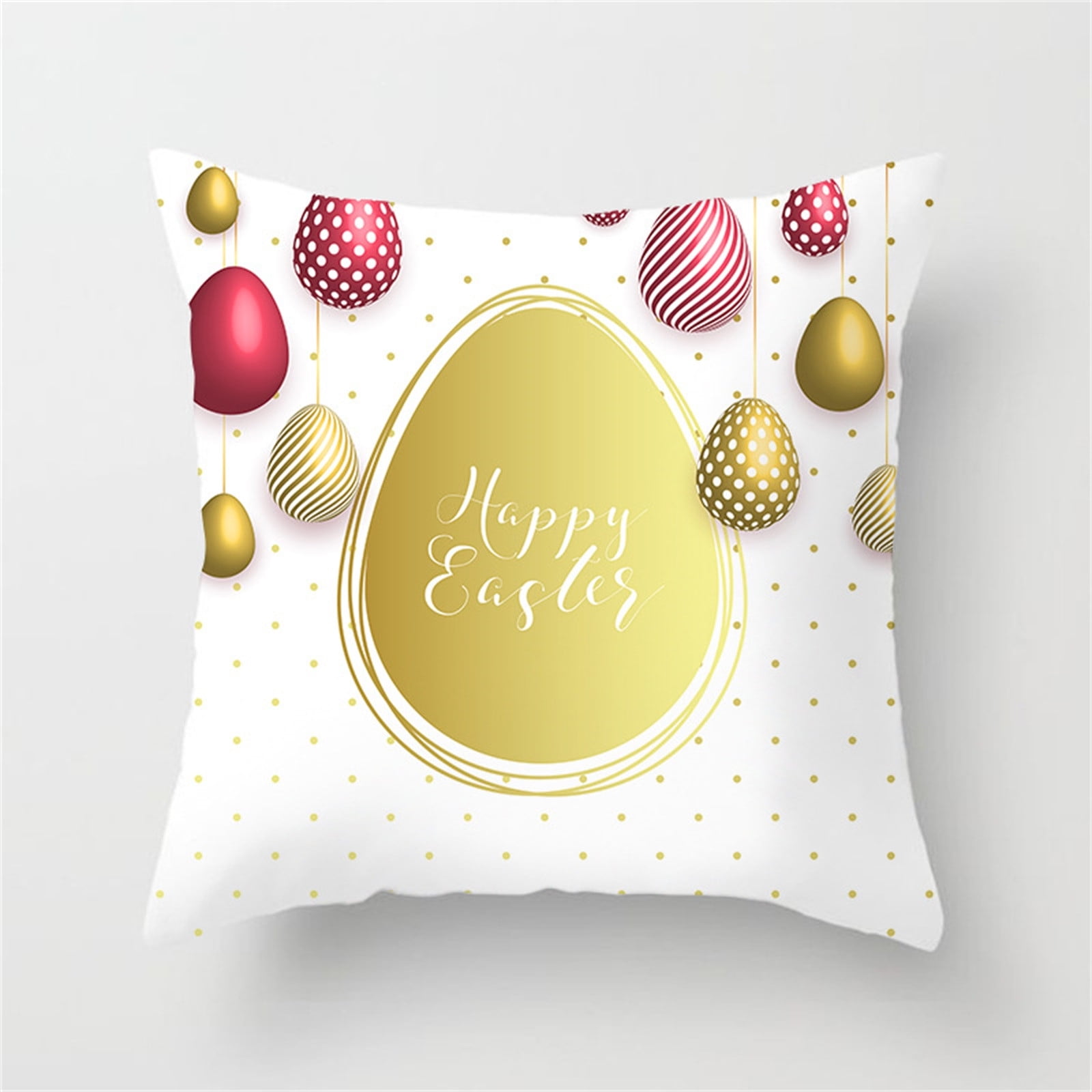 Big Sale!Auassia Pillow Case Easter Faceless Doll Pillow Case Sofa