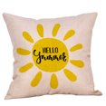 Big Sale!Auassia Pillow Case Pillowcase Summer sunny refreshing Pattern