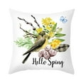 Big Sale!Auassia Pillow Case Spring Easter Pillow Covers 18x18 Rabbit