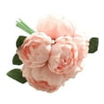 Big Sale! Binkne Artificial, 1 Bouquet 6 Heads Artificial Peony Silk