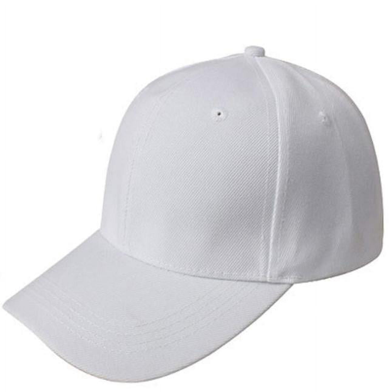 Big Sale! Fdelink Baseball Cap Blank Hat Solid Color Adjustable Hat ...