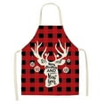 Big Sale! Gelren Christmas Kitchen Apron Christmas Kitchen Cooking