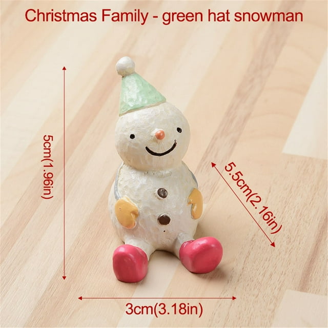 Big Sale! Gelren Christmas Tabletop Ornaments Crafts Decor Ornaments