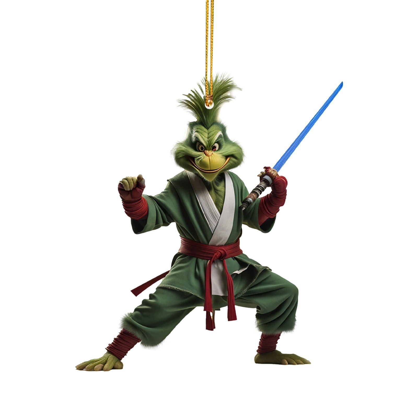 Big Sale! Grinch Decorations for Christmas Tree Cartoon Acrylic Green