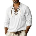 Big Sale Hassda Casual tops for Men Fashion Outfits Men's Fashion Linen