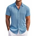 Big Sale Hassda Casual tops for Men Fashion Outfits Men's Solid Color