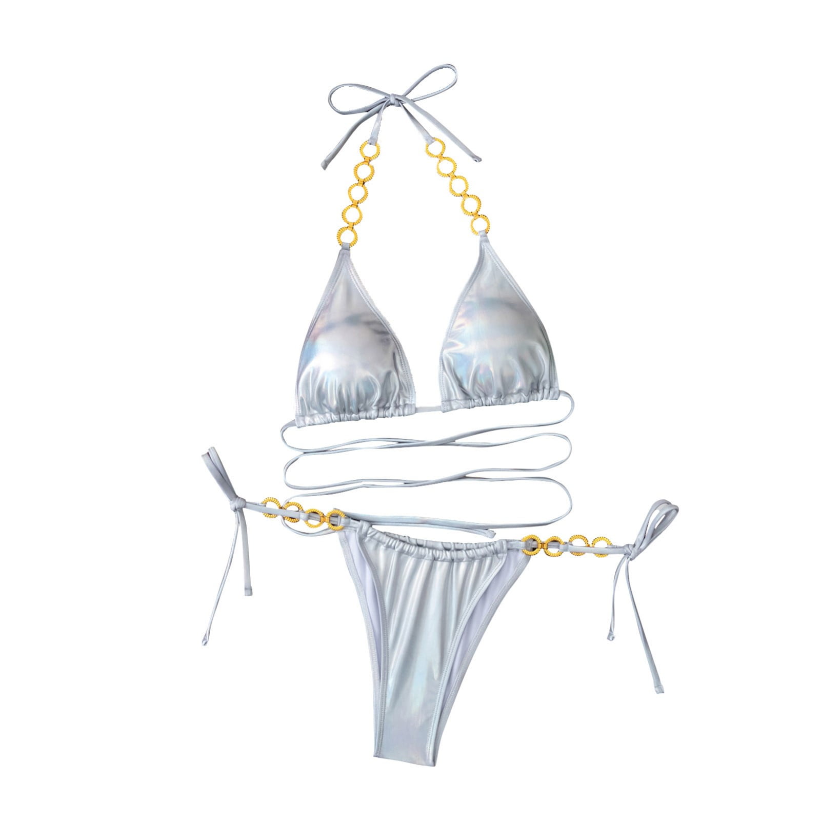 Big Sale Hassda Women's Two Piece Bikini Set Women's String Bikini