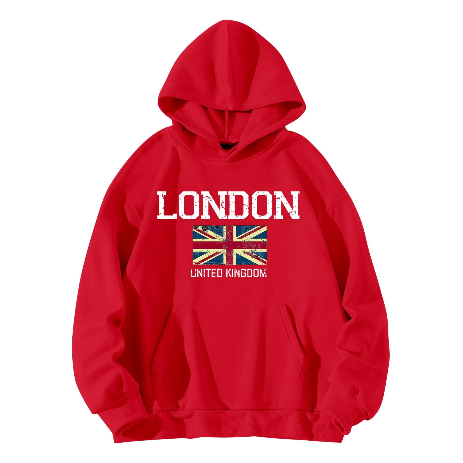 Big Sale! Mifelio Hoodies for Women, Women's Long Sleeved London United