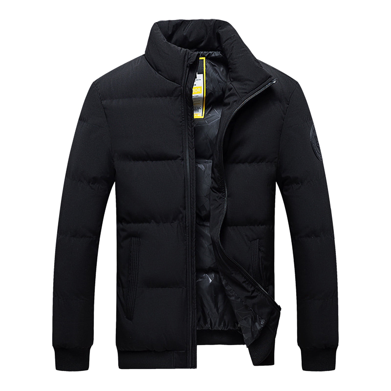 Big Sale!Onqubzoe Puffer Jacket Winter Jackets for Men's Casual Solid