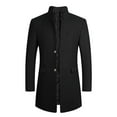 Big Sale!Onqubzoe Trench Coat Peacoat Mens Autumn and Winter Casual