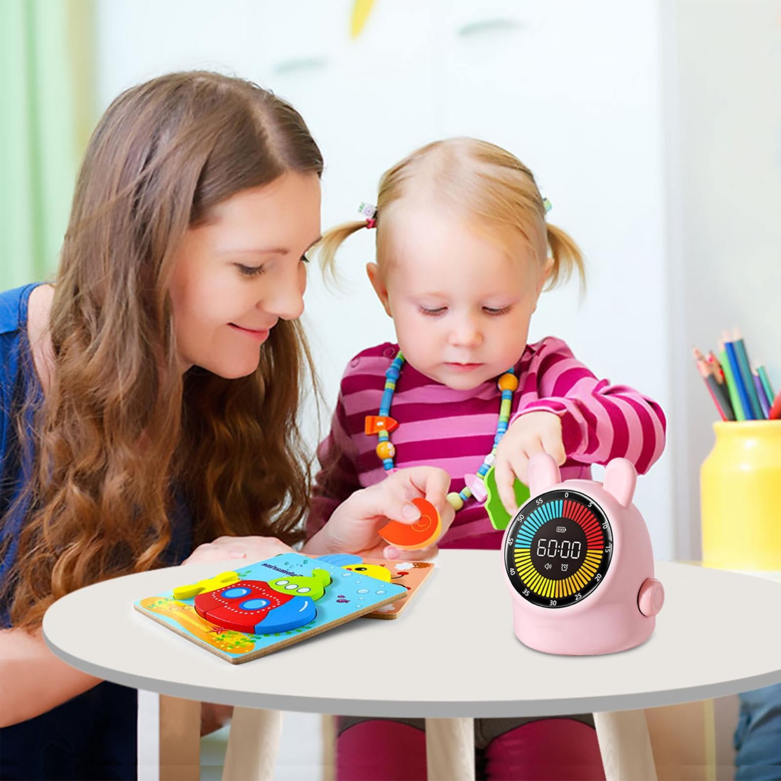 Big Sale!Piaybook Cute Digital Visual Timer 99/60Minute Alarm Clock ...