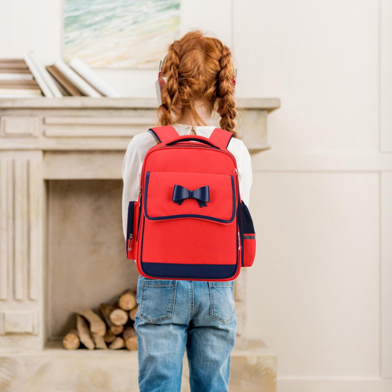Big Sale Piaybook School Bags For Girls Bowknot Girls Backpack Elementary Bookbag For School Walmart