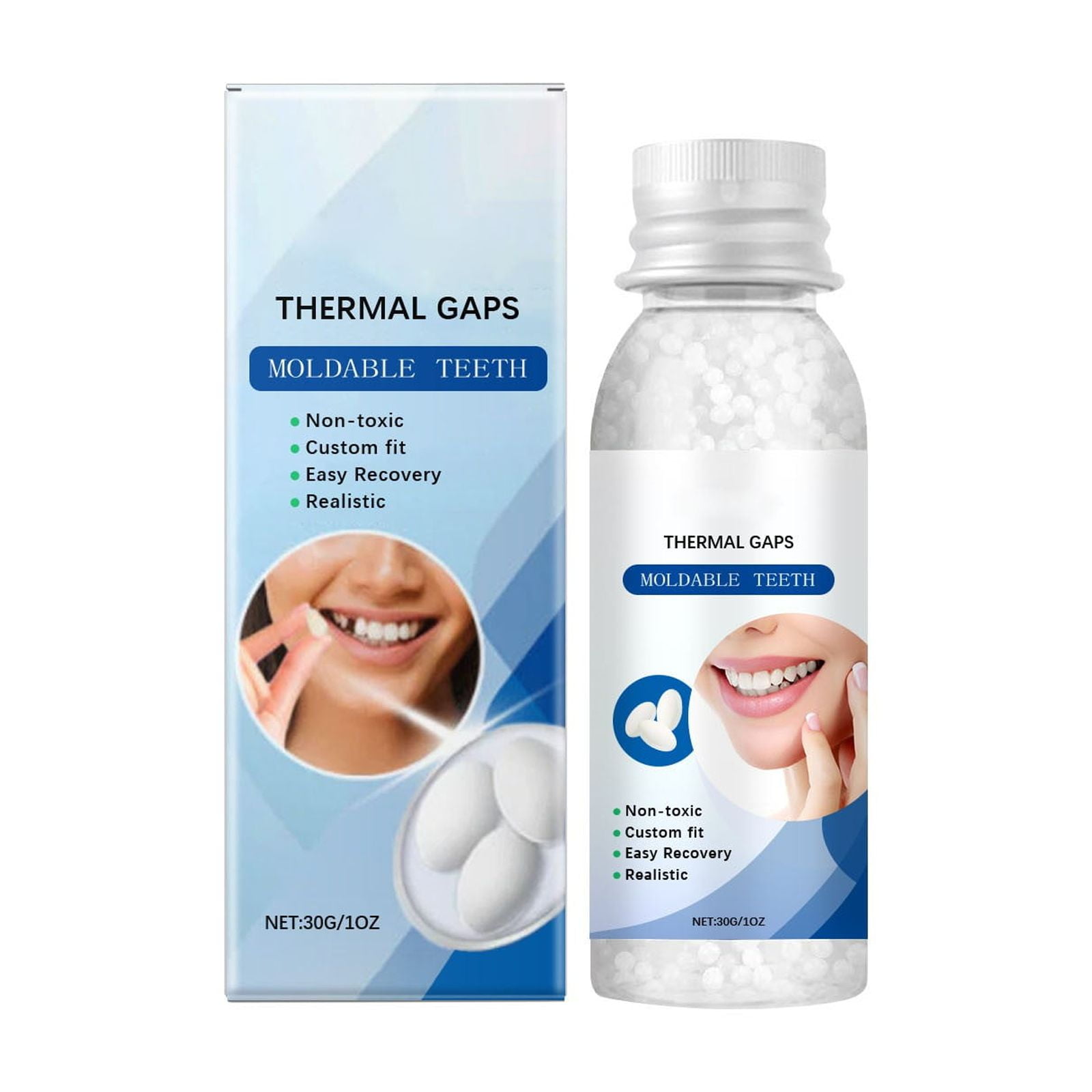 Big Sale! Plastic Solid Glue, Modifying Teeth Temporary Filling Holes Filling Glue Denture Filling Glue