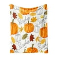 Big Sale! (Pumpkin White) Halloween Blanket D, Shiogb Cute Blanket