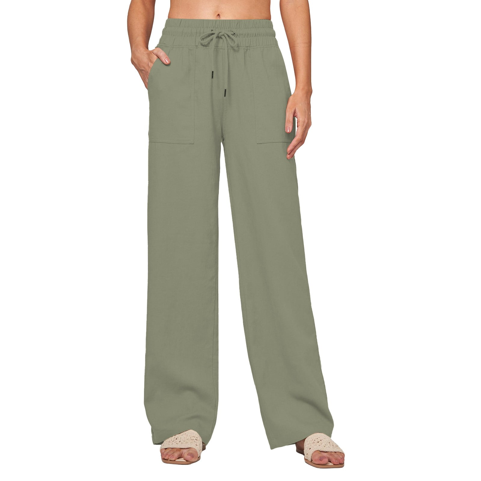 Breezy Drawstring Cotton Pants Breezy Drawstring Cotton Pants