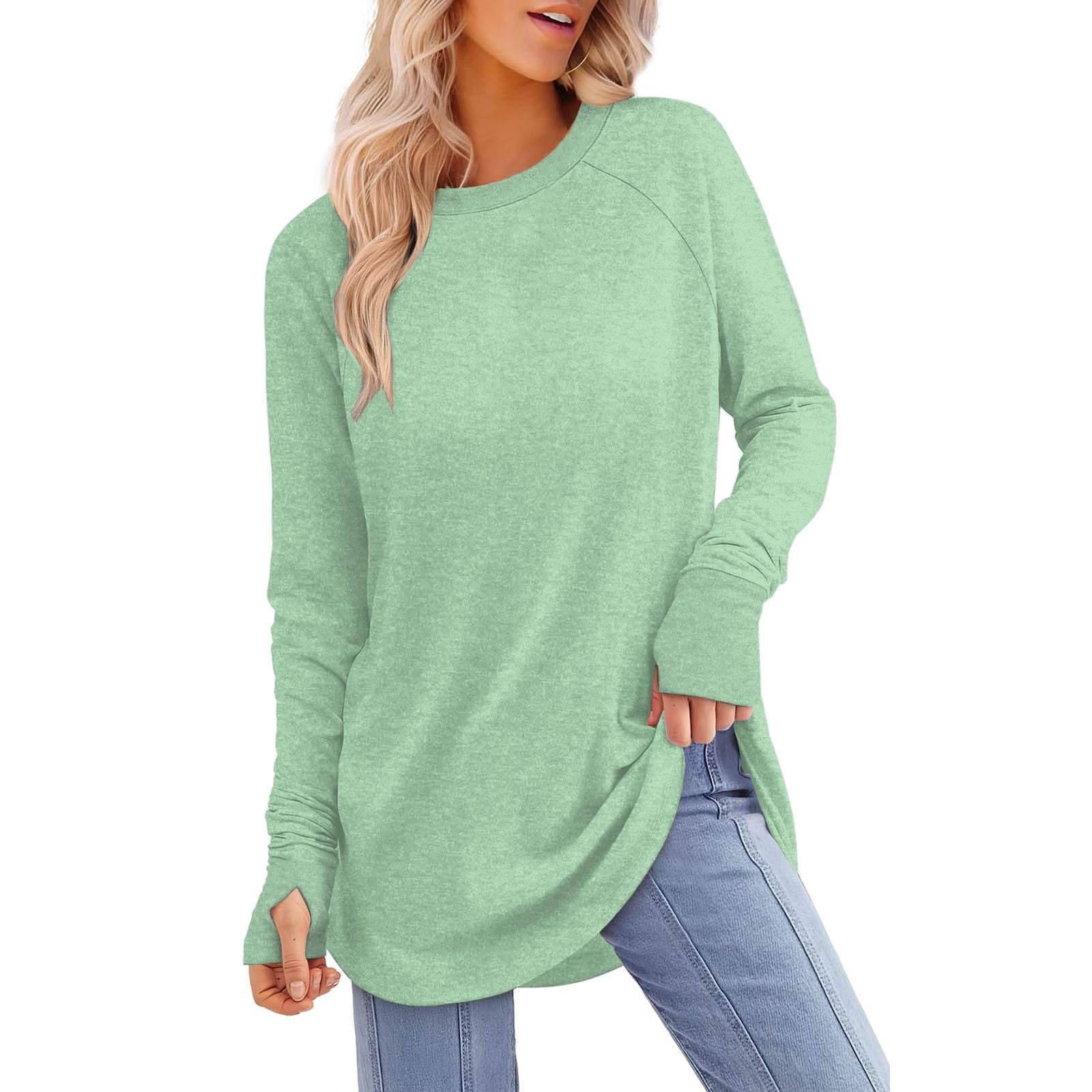 Big Sale!Suxmy Crewneck Sweatshirts Women Oversized Sweatshirt for