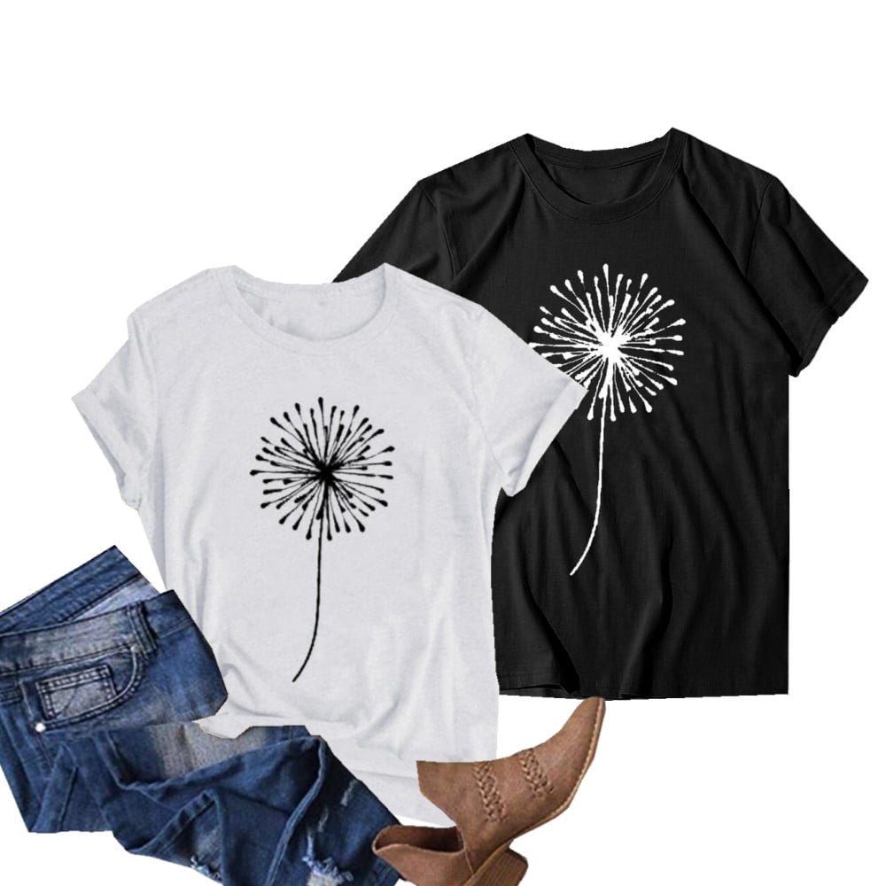 white teensblack Big Deals! Graphic Tees for Women Resort Wear for Women 2023 Cute Gifts for  Teen Girls Orange Graphic Tees for Women Oversized Graphic Tees Dinosaur  Dress Women Stuff for Teens Yc-Black -