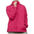 Big Sale! Unolxmxbk Zip Up Hoodie Women Women Solid Rain Jacket Outdoor