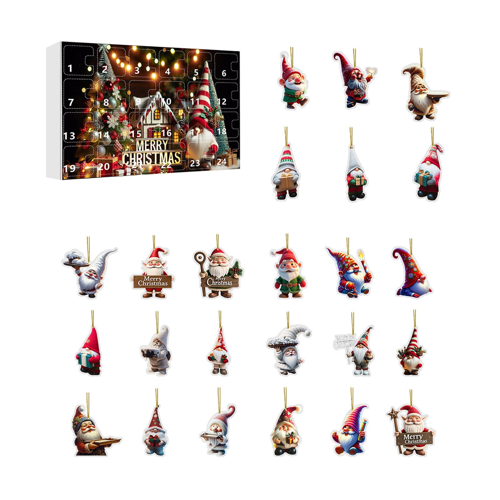 Big Sale! WEANT Advent Calendar 2024 Kids Christmas Decorations